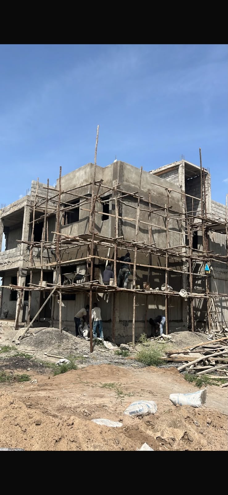 92% Complete House – Syokimau, Community Road